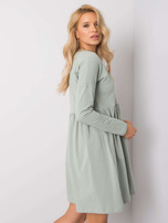 Pistacjowa sukienka Brooke RUE PARIS