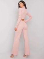Dirty pink set with trousers Juberri RUE PARIS