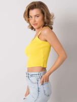 Gelbes geripptes Top Djoelle.