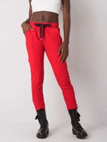 Czerwone spodnie dresowe Hadley