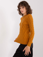Hurt Mustard Knit Classic Sweater
