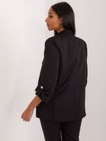 Hurt Czarna marynarka z podwiniętym rękawem OCH BELLA