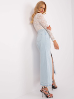 Hurtownia Ecru dopasowane body z koronką