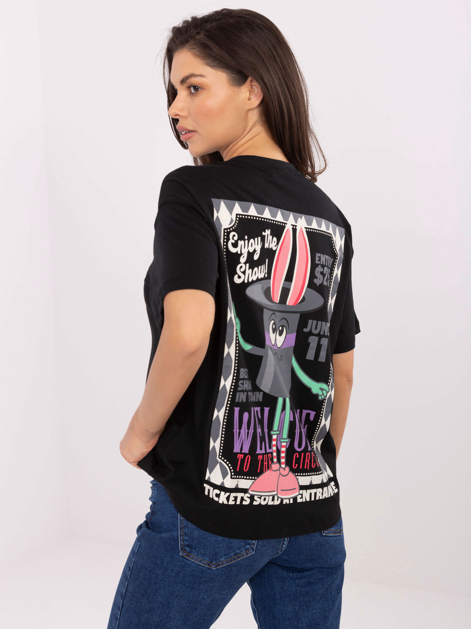T-shirt czarny
