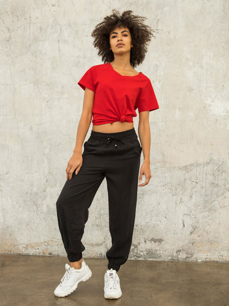 FOR FITNESS Czerwony t-shirt Layla