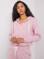 Helle lila Kapuzenpullover Ronnie SUBLEVEL.