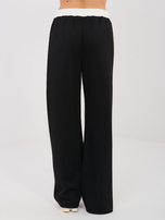 Czarny casualowy komplet z bluzą bez kaptura RUE PARIS 