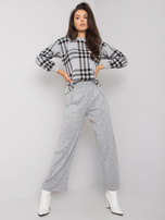 Grey knitted set Marthe