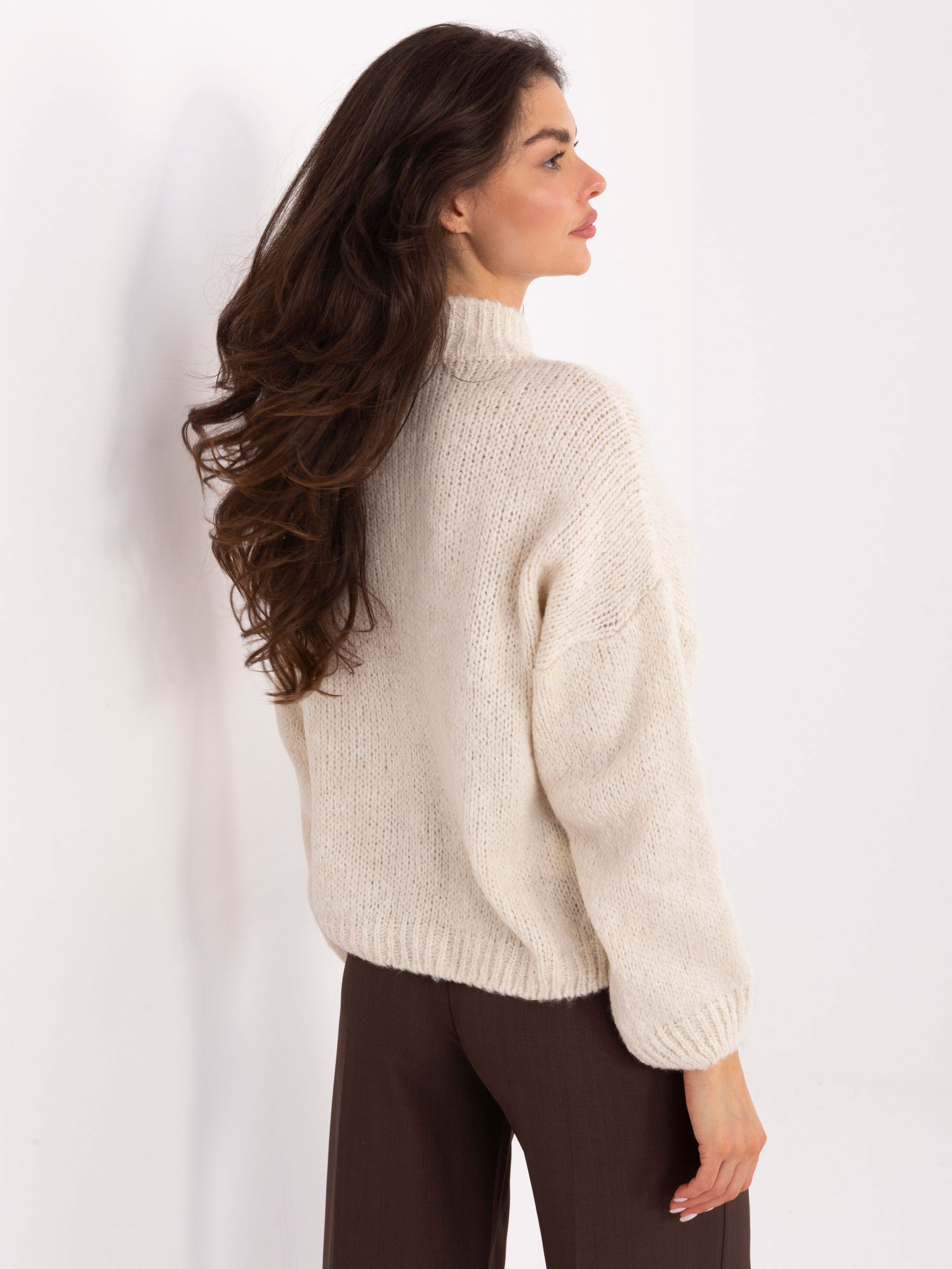 Sweter jasny beżowy