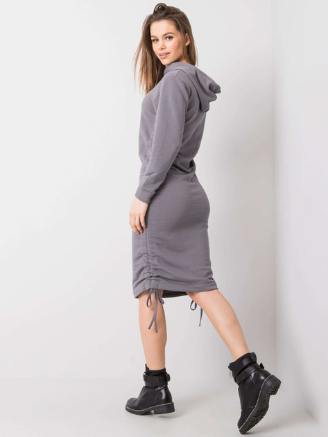 Ciemnoszara sukienka Noelle RUE PARIS