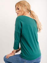 Ciemnozielona bluzka Fiona