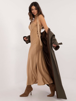 Hurtownia Camelowa wieczorowa sukienka o kroju syrenki