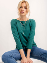 Ciemnozielona bluzka Fiona