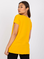 Jasnopomarańczowy t-shirt Emory