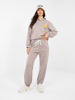 Fango dresowy komplet z bluzą z kapturem RUE PARIS 