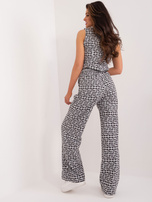 Hurt gray-black fabric pants with a straight leg.