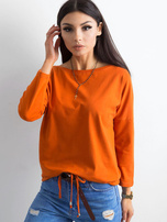 Ciemnopomarańczowa bluzka Fiona