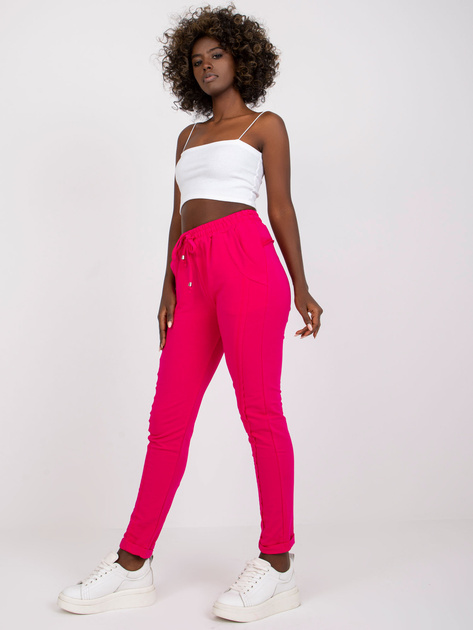 Fuksjowe spodnie basic Approachable