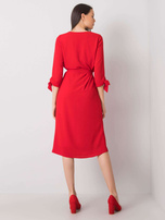 Czerwona sukienka koktajlowa Alethea