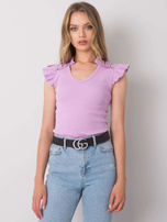 Helle lila Bluse Marion.