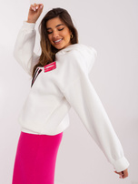 Hurt Ecru bluza bez kaptura z bawełny