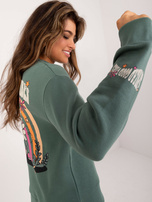 Hurt Khaki bluza z printem SUBLEVEL