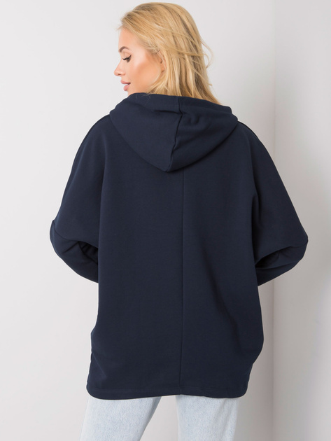 Granatowa bluza z kapturem Laylla