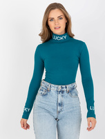 Hurt Morska angepasste Bluse mit Kragen und Aufschriften Yarina.