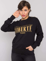 Schwarzer Hoodie Alita.