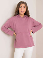 Heatherfarbene Hattie-Bluse.