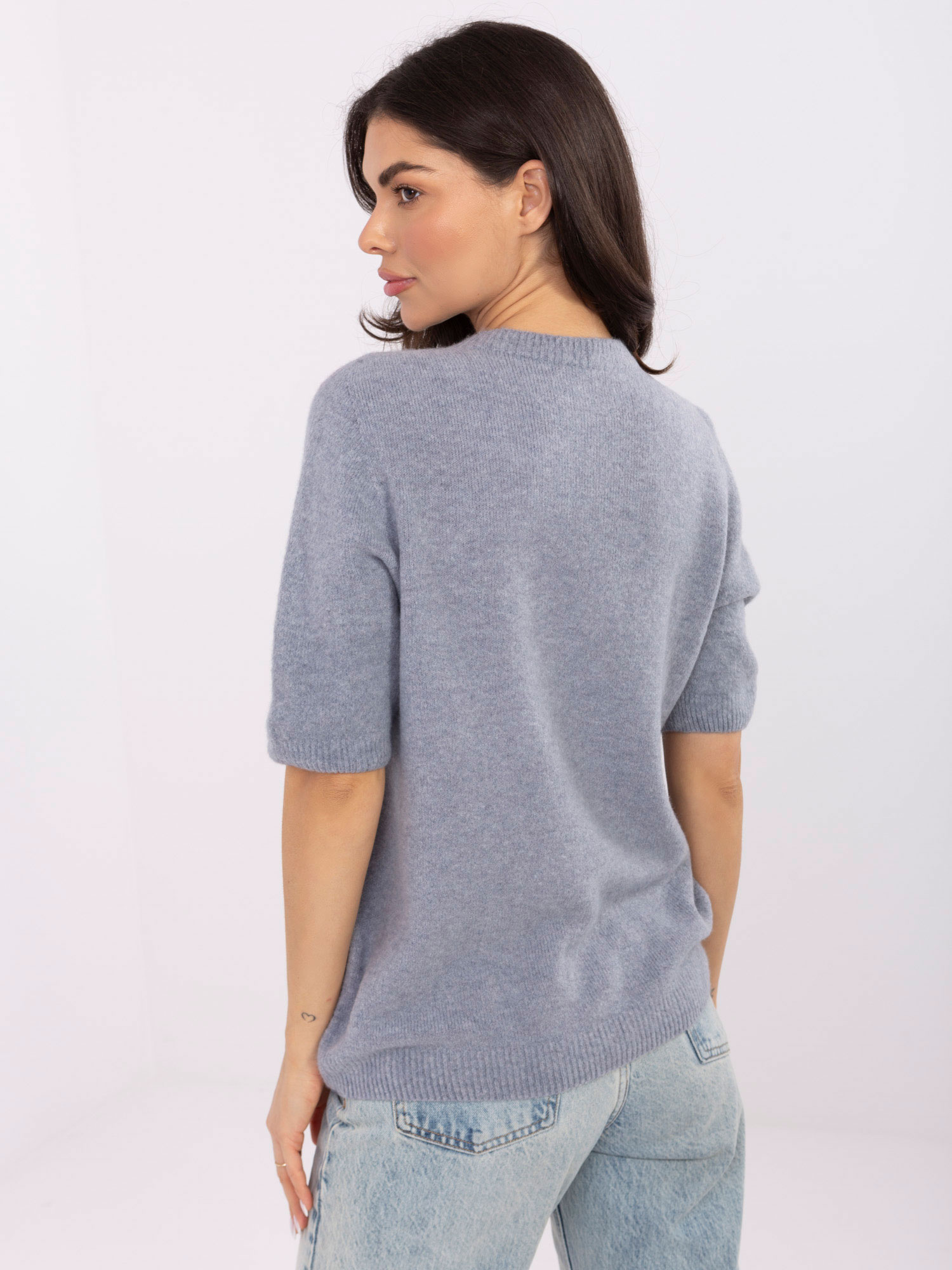 Sweter szary