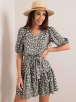 Avah Green Dress