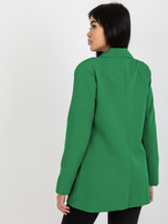 Hurtownia Zielona damska marynarka z podszewką Veracruz