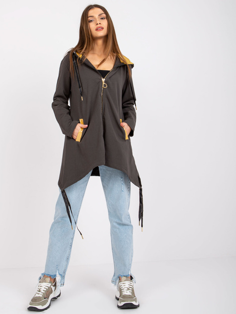 Khaki bluza rozpinana damska Kylie