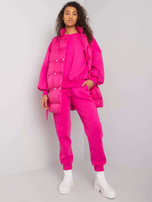 Fuchsia dreiteiliges Set mit Weste Minneola.