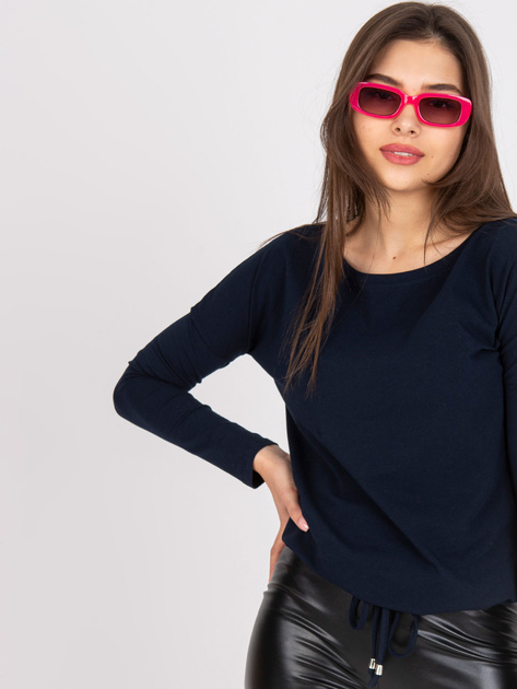 Granatowa bluzka Carla