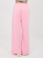 Różowo-niebieski dresowy komplet z miękkiego materiału RUE PARIS 