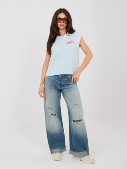 T-shirt light blue Sublevel XS
