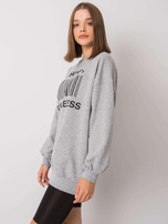 Szara bluza z nadrukiem Karis