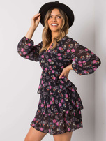 Czarna sukienka na co dzień Elois RUE PARIS