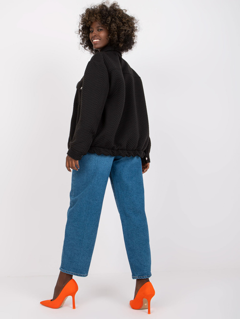 Czarna kurtka przejściowa pikowana Tivoli RUE PARIS