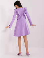 Hurt Jasnofioletowa bawełniana sukienka do kolana