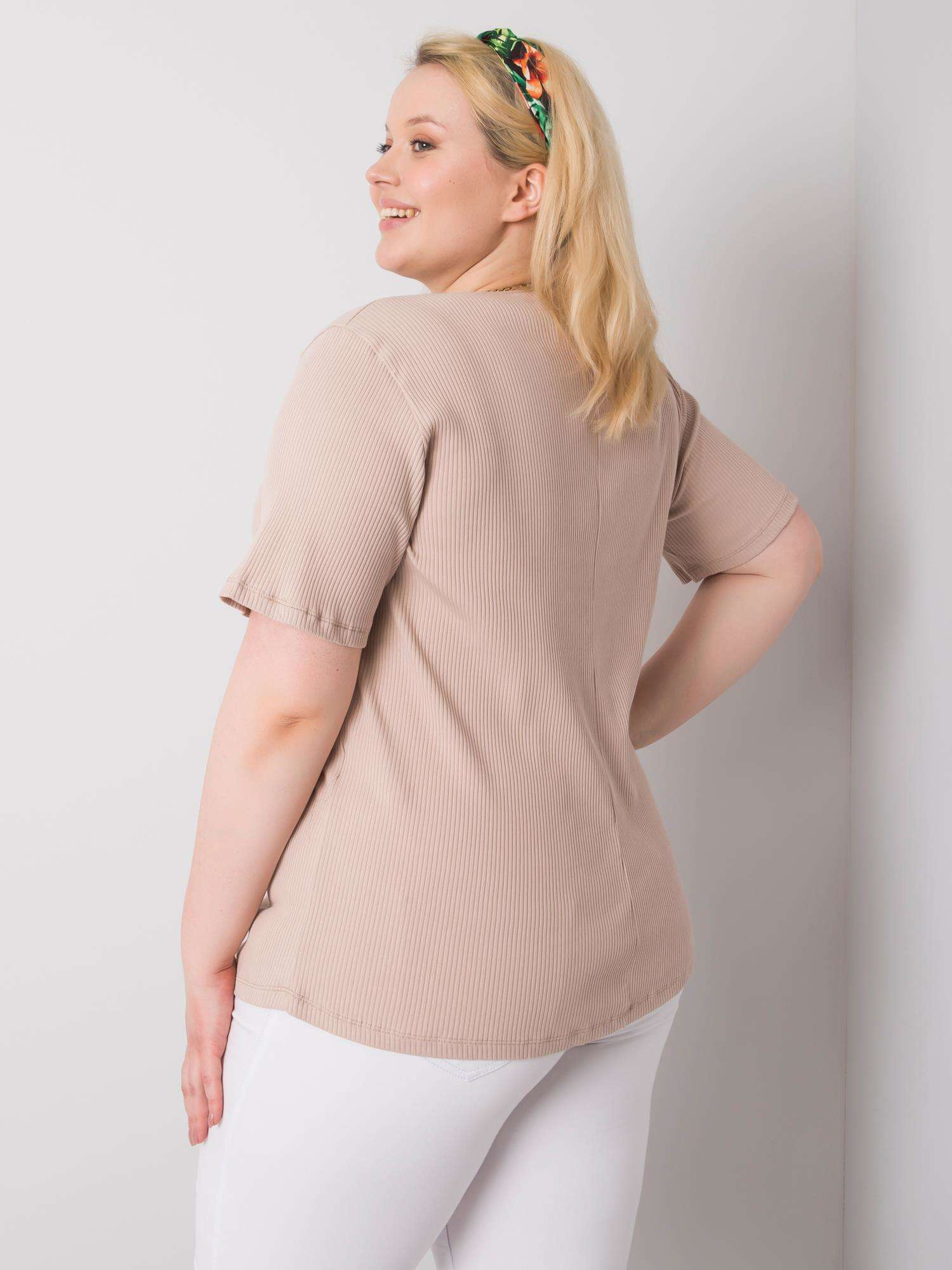 Bežinė plus size bluzonė Stella.