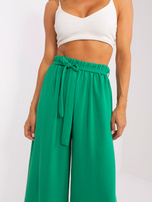 Hurt Zielone letnie spodnie z materiału OCH BELLA