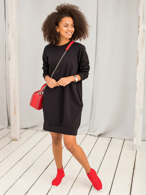 Czarna sukienka Cristine