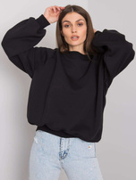 Czarna bluza bez kaptura Tashi RUE PARIS