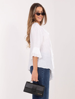 Biała damska koszula boho na lato