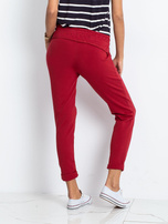 Bordowe spodnie Approachable