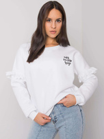 White hooded sweatshirt Alvah RUE PARIS