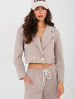 Fango damski komplet z miękkiego materiału RUE PARIS 